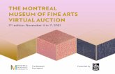 THE MONTREAL MUSEUM OF FINE ARTS VIRTUAL AUCTION