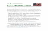 P A Environment Digest