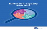 Evaluation Capacity - HealthWest Partnership
