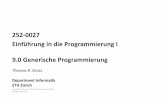 252-0027 Einführungin dieProgrammierungI 9.0 ...
