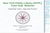 New York Public Library (NYPL) Tutor Hub Website
