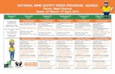 NATIONAL MINE SAFETY WEEK PROGRAM - KIUNGA