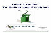User’s Guide To Baling and Stacking