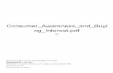 ng Interest.pdf Consumer Awareness and Buyi