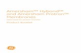 Amersham™ Hybond™ and Amersham Protran™ Membranes