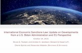 International Economic Sanctions Law – Update on ...