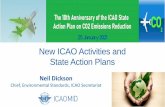 New ICAO Activities and State Action Plans