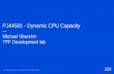 PJ44591 - Dynamic CPU Capacity - TPFUG