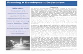 Planning & Development Department - Edmonton