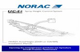 Spray Height Control System - NORAC Systems