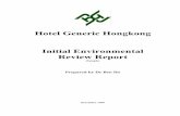 Hotel Generic Hongkong Initial Environmental Review Report