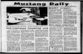 Mustang Daily, October 3, 1972