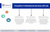 Proactive Professional Services (P) Ltd.