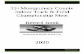 33rd Montgomery County Indoor Track & Field Championship ...