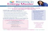 QUANTUM ENERGY MASTERY Becoming an Energy Master