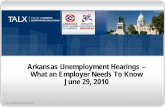 Arkansas Unemployment Hearings – What an Employer Needs To ...
