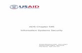 ADS Chapter 545 - Information Systems Security