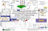 Computational and Theoretical Chemistry 2015 PI Meeting