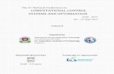 Computational Control Systems and Optimization (Volume-2)