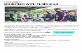 Volunteer with Threshold - Threshold Trail Series