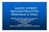 AVERY STREET RECONSTRUCTION (Beelzebub to Gray)