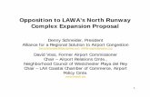 Opposition to LAWA’s North Runway Complex Expansion Proposal