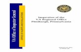 Inspection of the VA Regional Office Pittsburgh, Pennsylvania