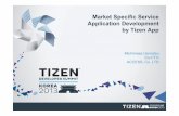 Market Specific Service Application Development by Tizen App