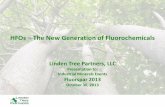 HFOs The New Generation of Fluorochemicals