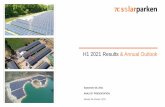 H1 2021 Results & Annual Outlook