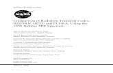 Comparison of Radiation Transport Codes, HZETRN, HETC and
