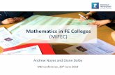 Mathematics in FE Colleges (MiFEC)