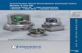 Centrifugal Roof Downblast Exhaust Fans
