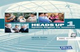 HEADS UP Spoken English for business Mark Tulip with ...