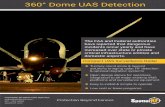 360° Dome UAS Detection 360° Dome UAS Detection