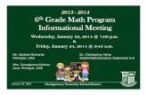 Grade 6 Math Program Information Presentation Jan. 2014 (PDF)