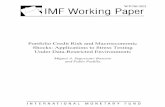 Portfolio Credit Risk and Macroeconomic Shocks: Applications - IMF