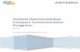 United Nations Global Compact Communication Progress.