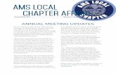 AMS LOCAL Chapter Affairs