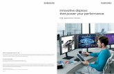 Innovative displays that power your performance