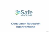 Consumer Research Interventions