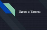 Element of Elements