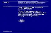 AIMD-95-182 VA Health Care Delivery: Top Management ...