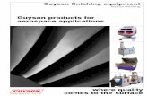 Guyson products for aerospace applications