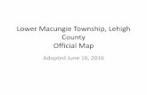 Lower Macungie Township, Lehigh County Official Map