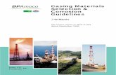 Casing Materials Selection & Corrosion Guidelines