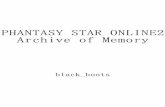 PHANTASY STAR ONLINE2 Archive of Memory ID:88290