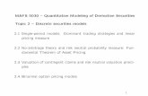 MAFS 5030 { Quantitative Modeling of Derivative Securities ...