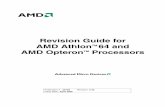 Revision Guide for AMD Athlon 64 and AMD Opteron Processors