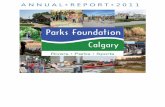 2011 Annual Report - Parks Foundation Calgary